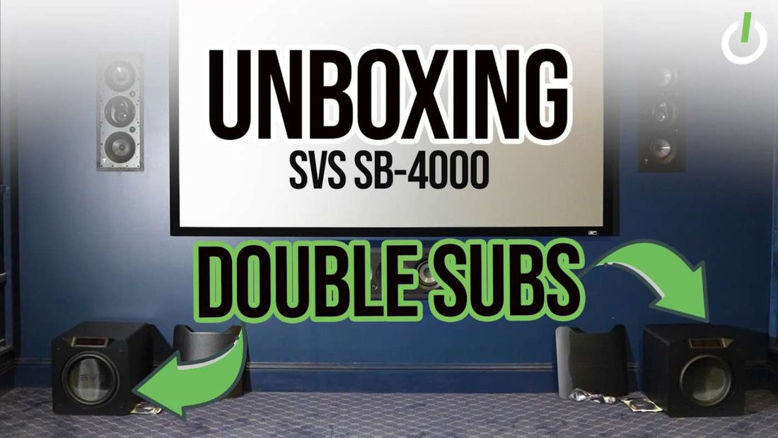 Get the Ultimate Home Theater Experience with SVS SB-4000: Unboxing and Setup Pro Tips! - Dreamedia AV