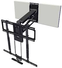 MantelMount Pro Series Pull Down TV Mount with Tilt Adjust Handle - Dreamedia AV