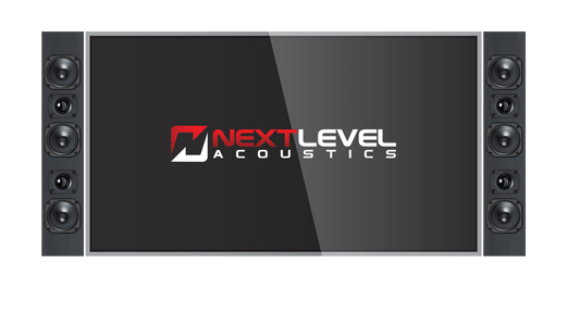 Next Level Acoustics Fusion LR - CC Passive Soundbar System - Dreamedia AV